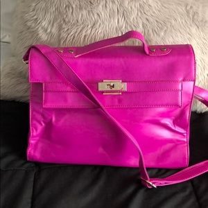Hot pink bag